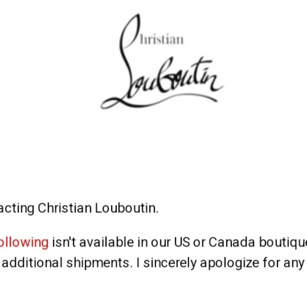 Christian Louboutin Just Nothing Lipstick DISCONTINUED
